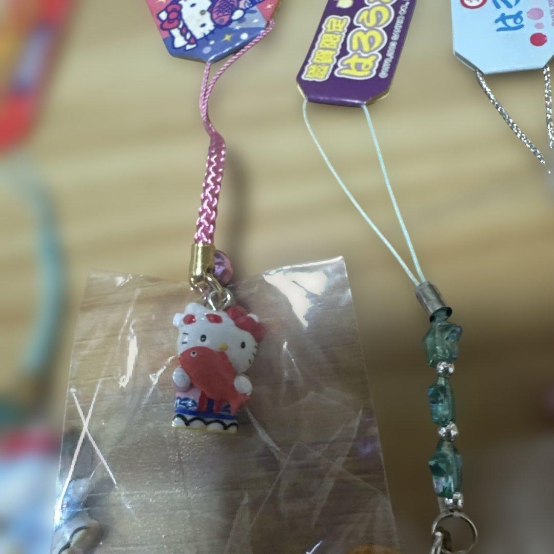ご当地キティ根付け レアもの8点セット