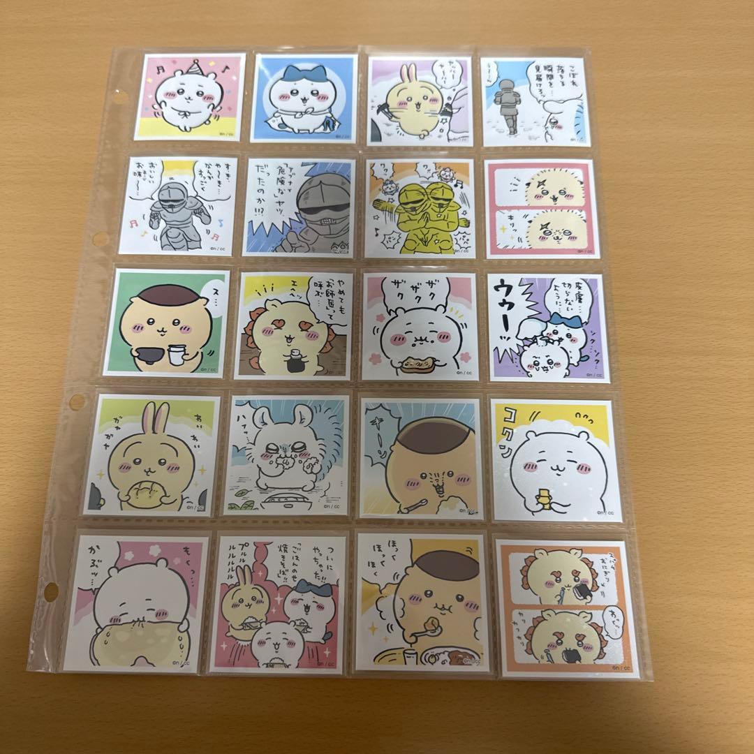 ちいかわ　ノベルティ　ステッカー　シール　まとめ　セット　レア　バラ売り不可