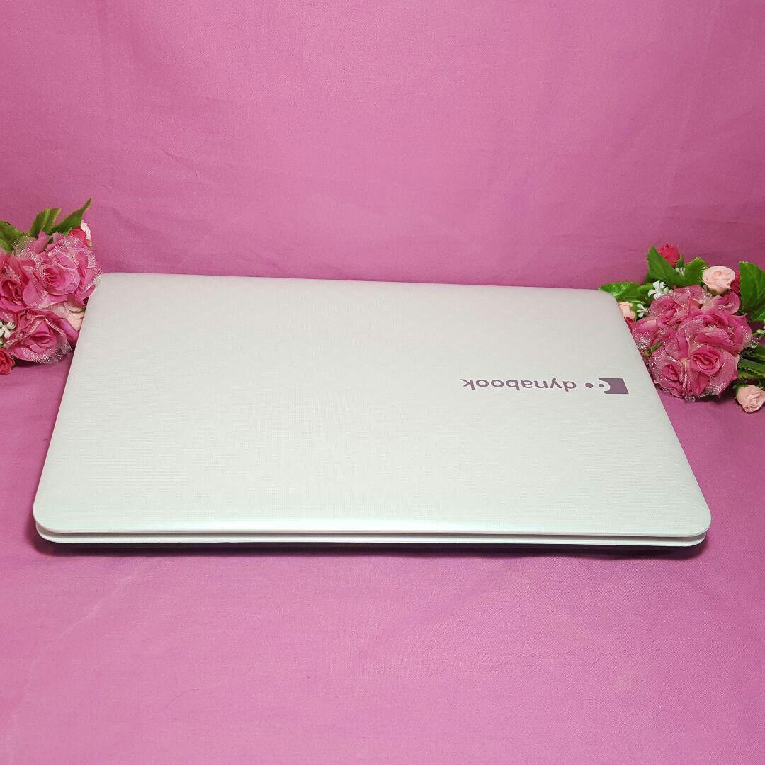 白色✱Dynabook✱最新Win10✱メモリ4G✱オフィス✱大容量500GB♪
