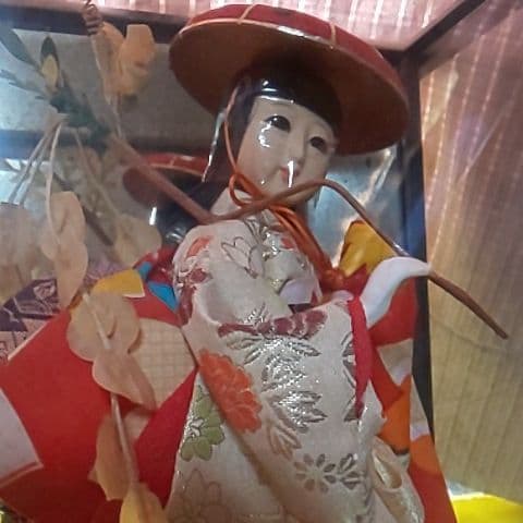 日本人形 藤娘