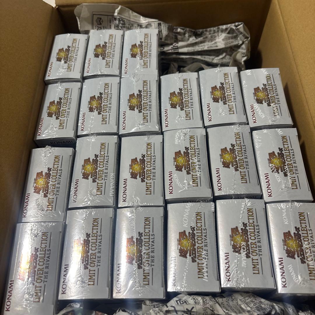 遊戯王　リミットオーバーコレクション　ザライバルズ　シュリンク付　21BOX