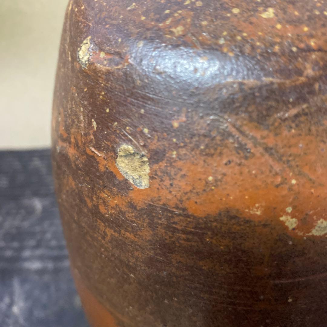 柿釉瀬戸徳利