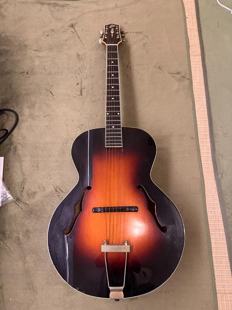 LOAR LH-700 Vintage Sunburst ピックギター　音確認済
