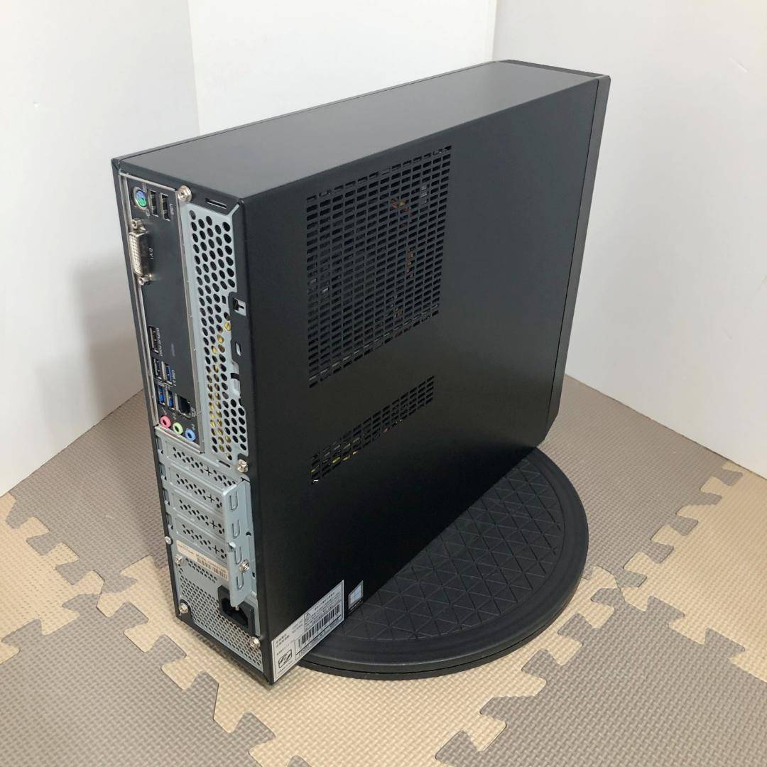 スリムタワーPC　iiyama Corei3-8100 整備済み SSD搭載