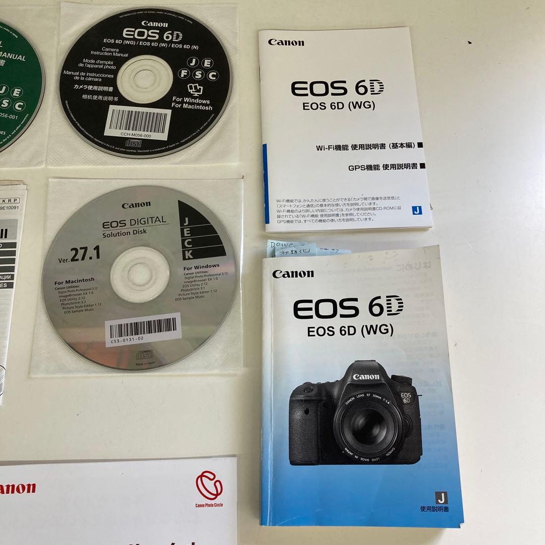 Canon キャノン EOS 6D デジタル一眼レフカメラ 動作確認済