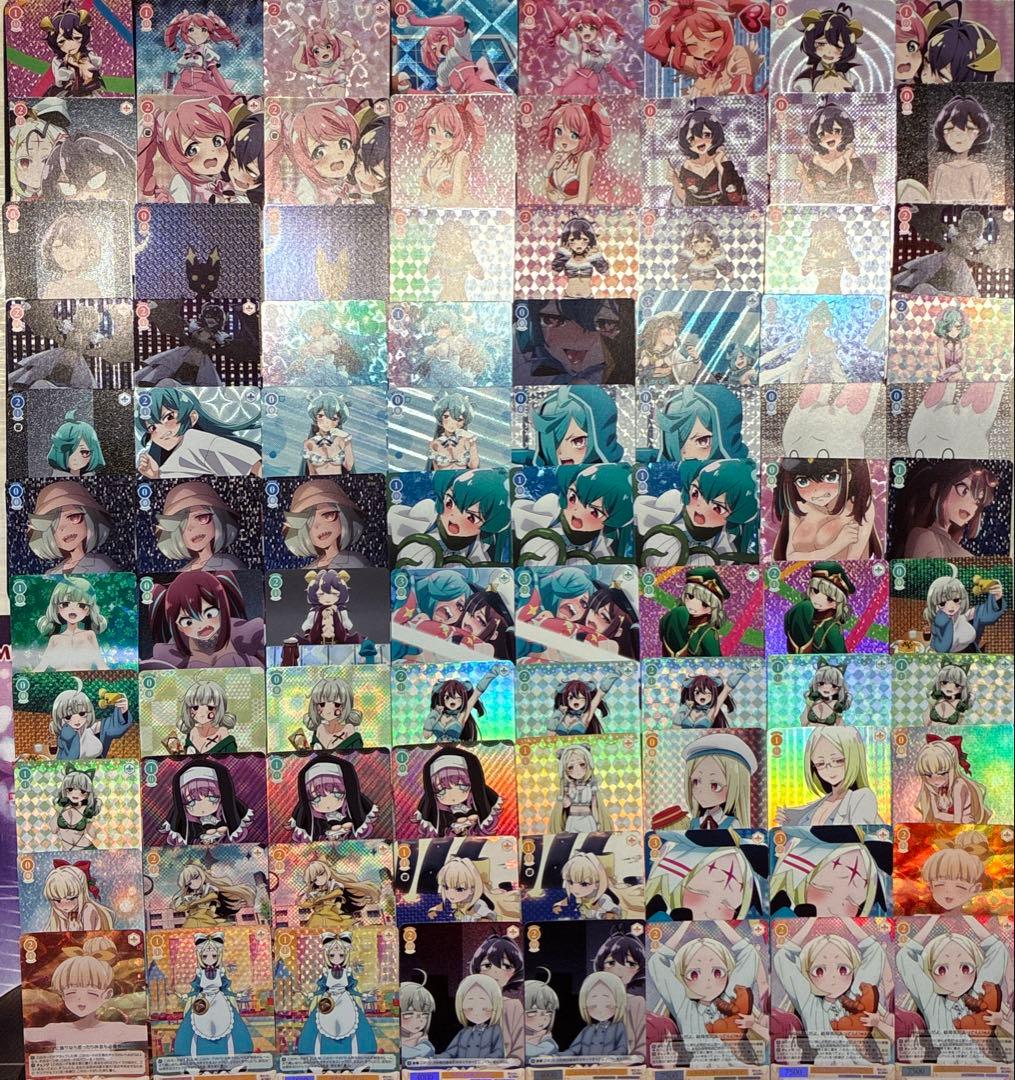 ヴァイスロゼ　魔法少女にあこがれて　SR まとめ売り　104枚　おまけ有