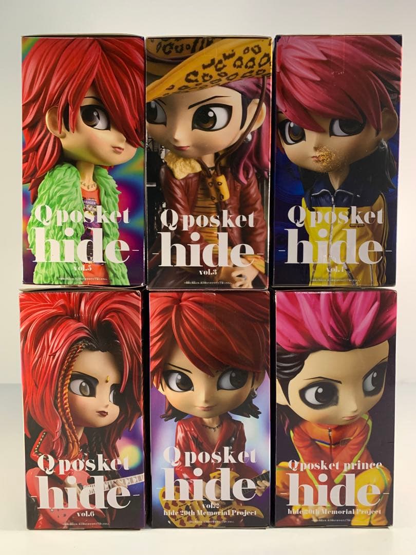 Qposket hide ノーマルカラー 6体セット