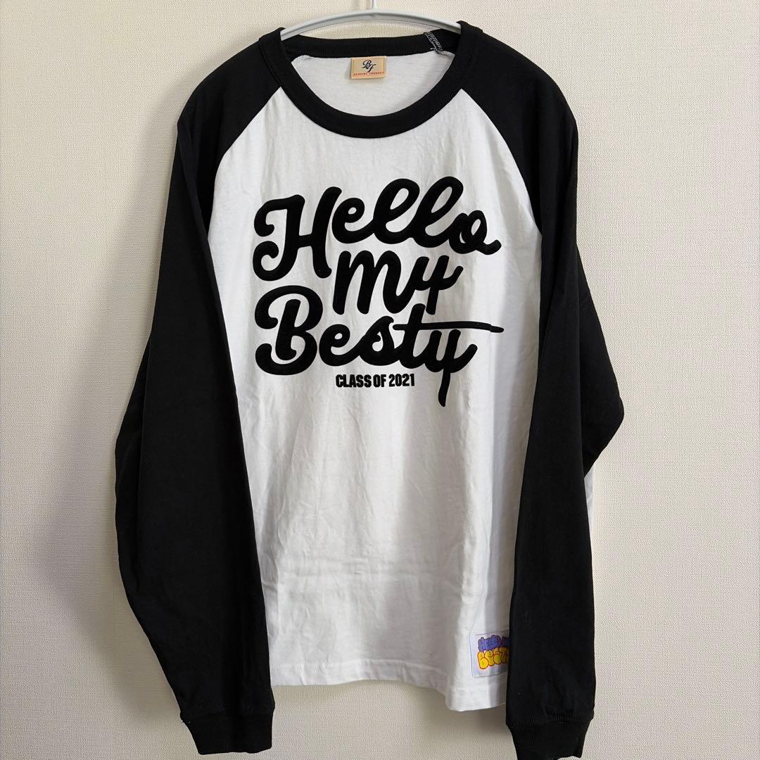 Hello My Besty ロングスリーブTシャツ Mサイズ