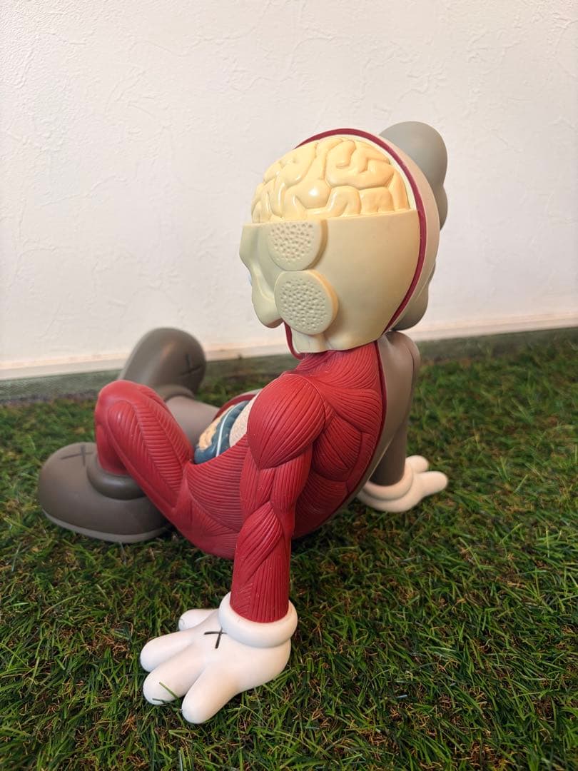 KAWS Resting Place Brownフィギュア 人体解剖　正規品