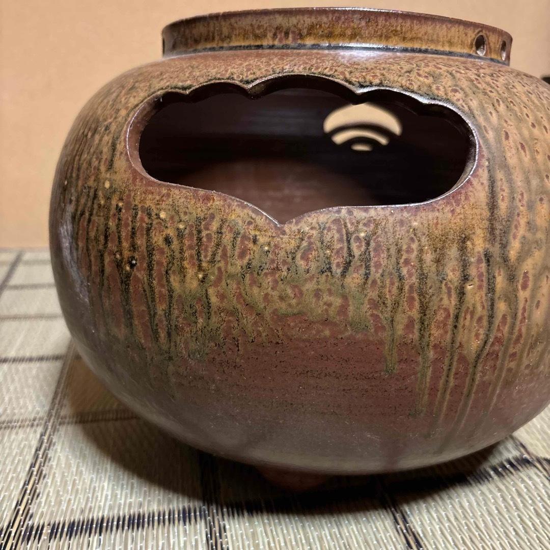 風炉　陶器