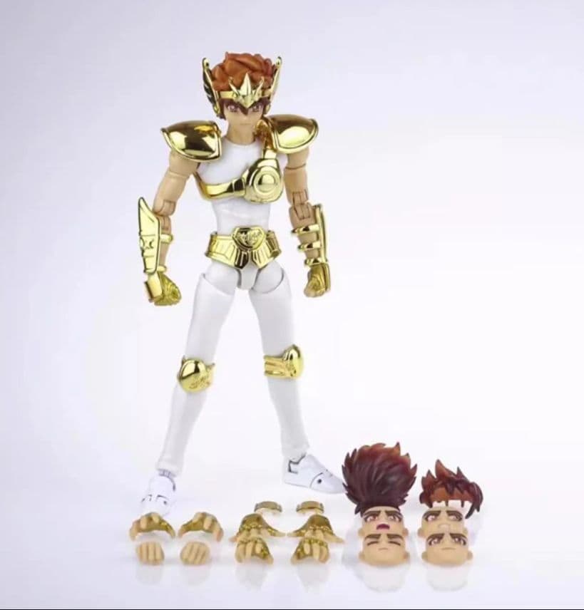 聖闘士聖衣神話EXサイズ初期青銅聖闘士原作版星矢　紫龍　氷河　瞬　一輝黄金カラー