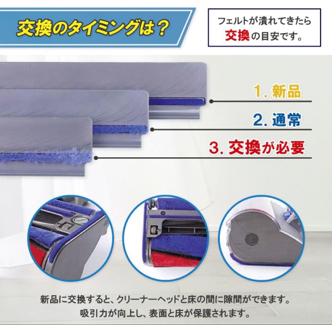 美品　純正品　ダイソンヘッド dysonv8 ソフトローラーヘッド