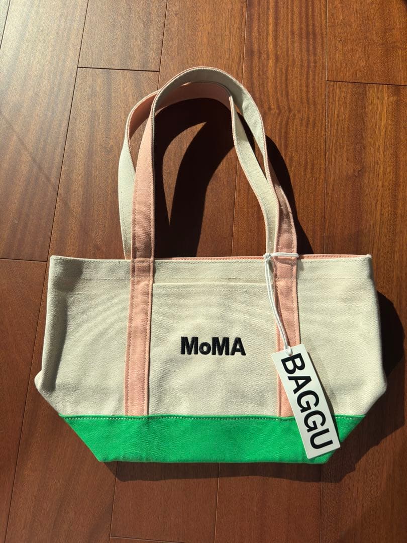 BAGGU MoMAロゴ トートバッグ