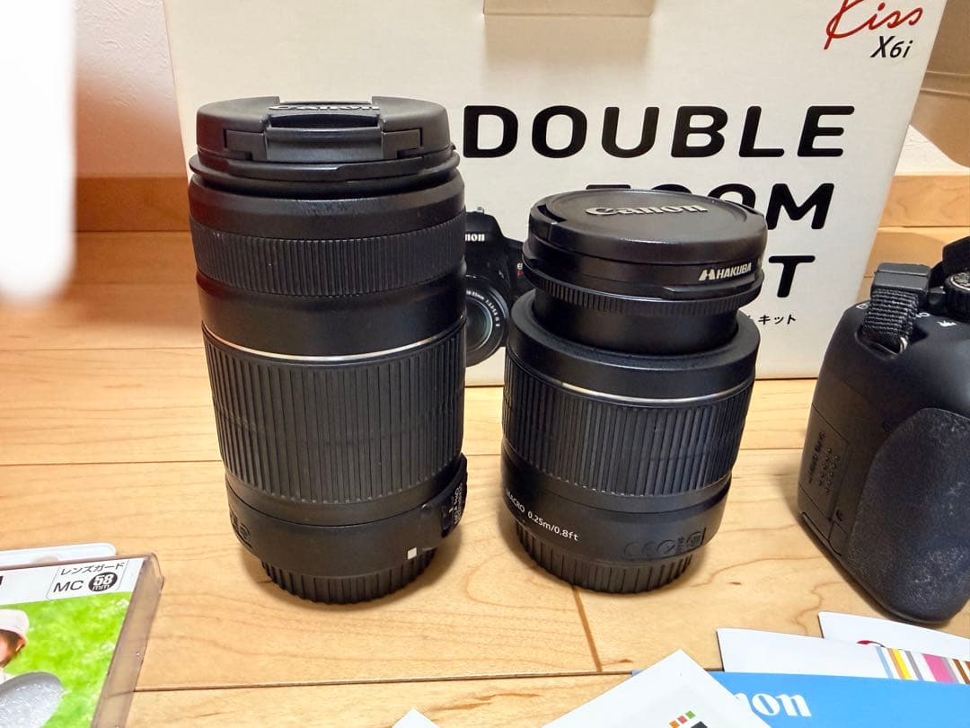 【最終価格】Canon キヤノン　ダブルズームキット　EOS Kiss6i