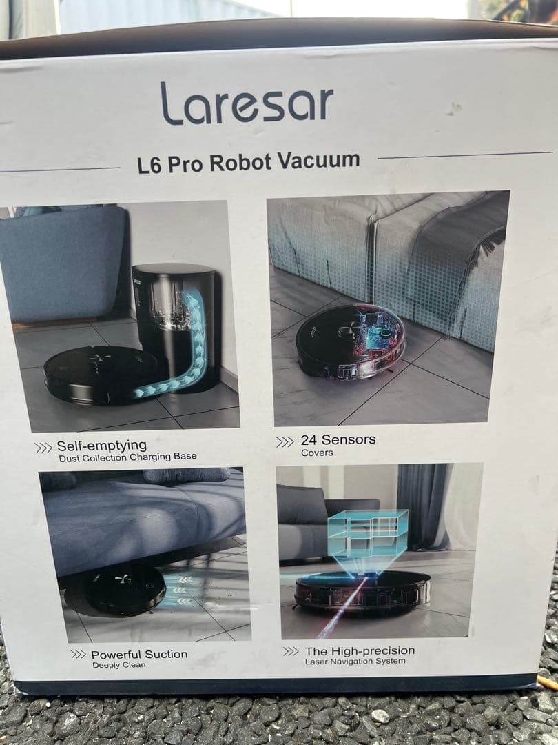 Laresar L6 Pro ロボット掃除機 本体 自動充電