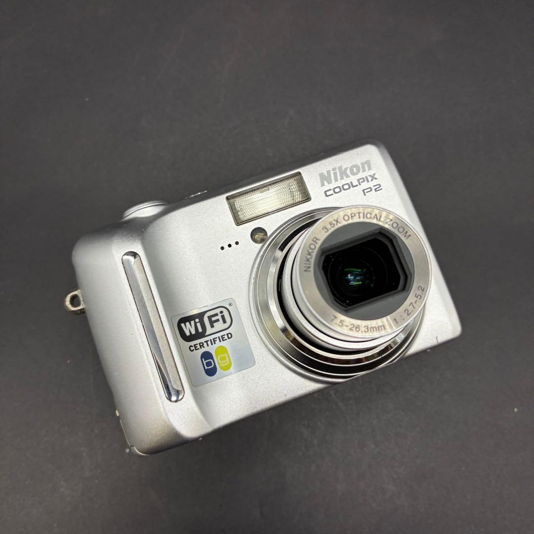 【動作確認済み】 Nikon coolpix P2 コンデジ デジカメ ニコン