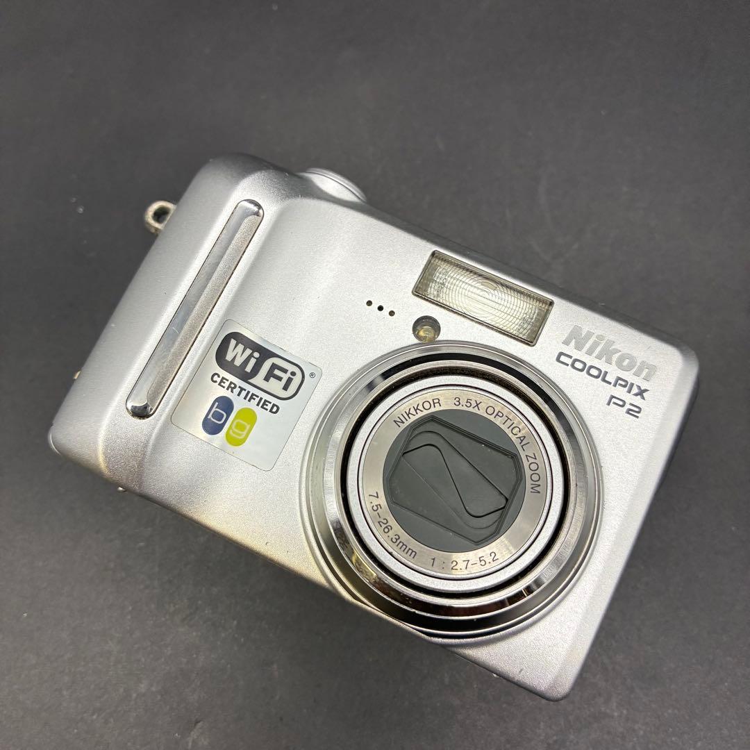【動作確認済み】 Nikon coolpix P2 コンデジ デジカメ ニコン