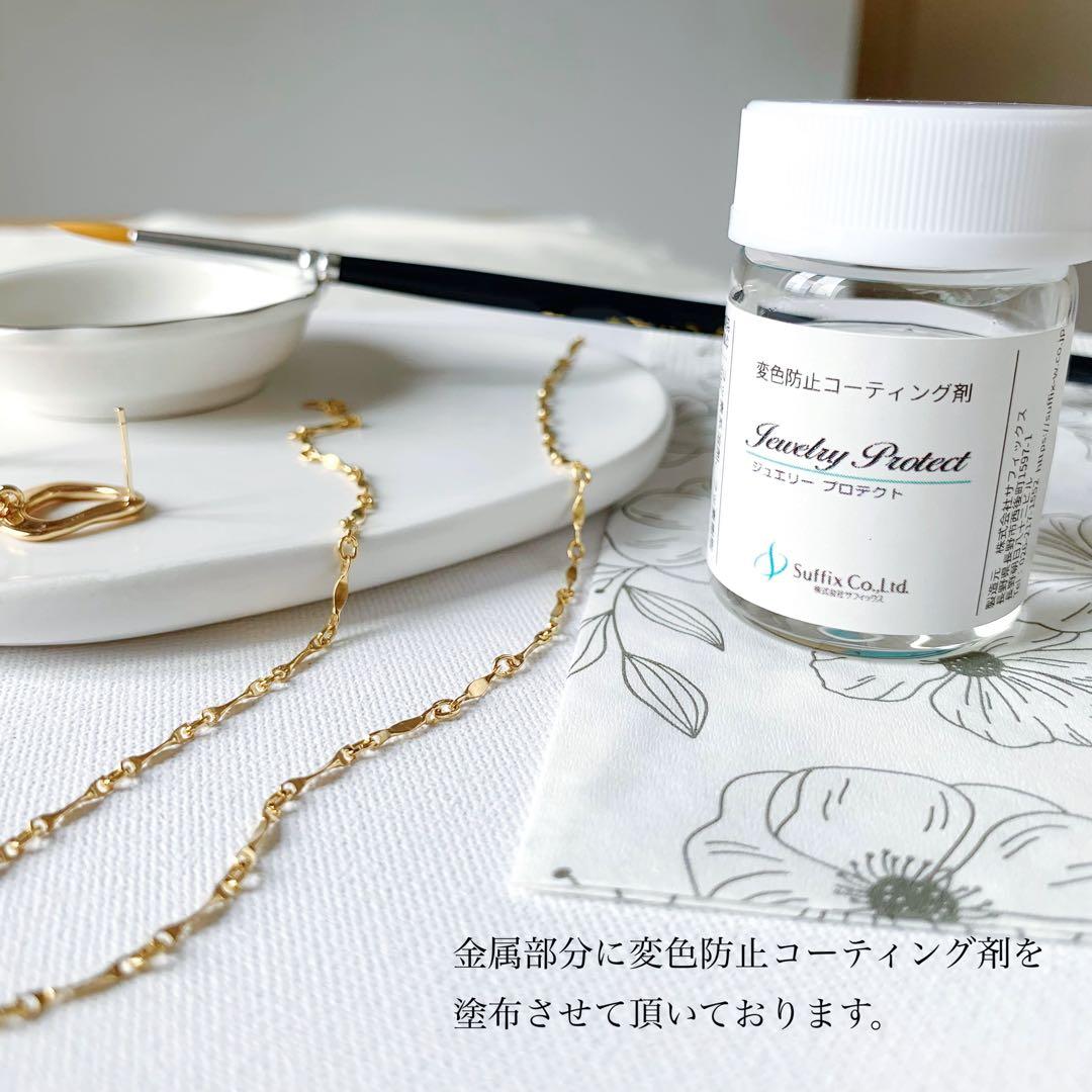 高品質パールとバロックパールのマンテルロングネックレスサージカルステンレス