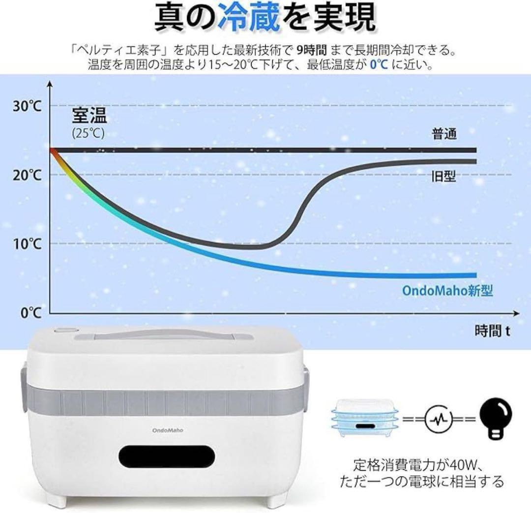 限定1点⭐️保冷保温ランチボックス ステンレス冷蔵・加熱可能