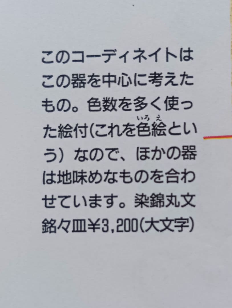 有田焼　福寿窯　染錦丸文　5.5寸皿　銘々皿　大文字　4枚