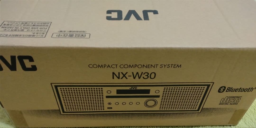 完動品　美品24年製JVCケンウッド JVC NX-W30 ミニコンポ