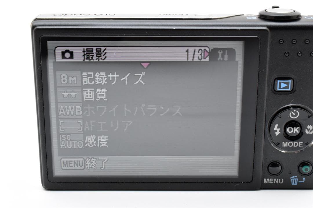 美品 PENTAX Optio V10 ペンタックス デジカメ コンデジ