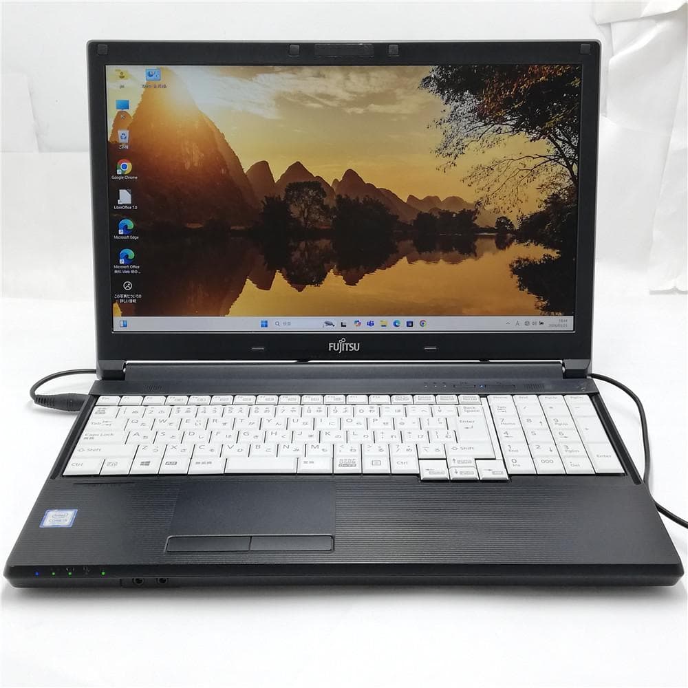 激安 中古PC富士通A577/T i5\7 8G DVD-Rテンキー付Win11