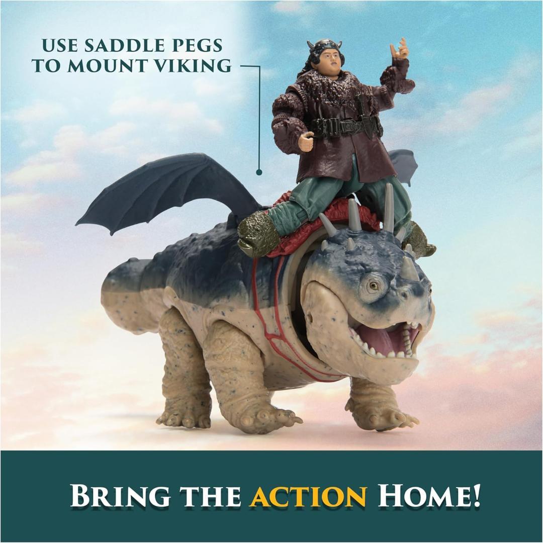 ヒックとドラゴン フィギュア グロンクル ( ミートラグ ) & フィッシュ