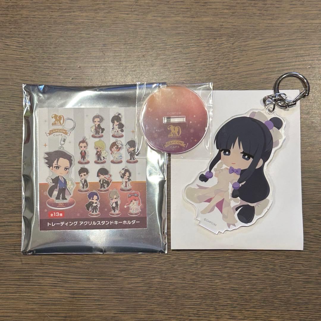 【3/25まで】カプコンカフェ×逆転裁判20th アクリルキーホルダー　綾里真宵