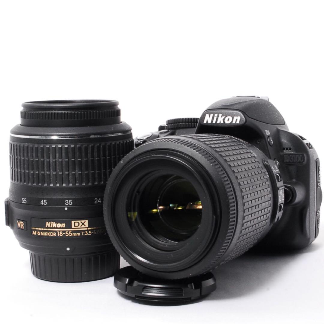 ◆Nikon D3100◆バッグ付き◆すぐ使える◆一眼レフカメラ◆ショット数僅か