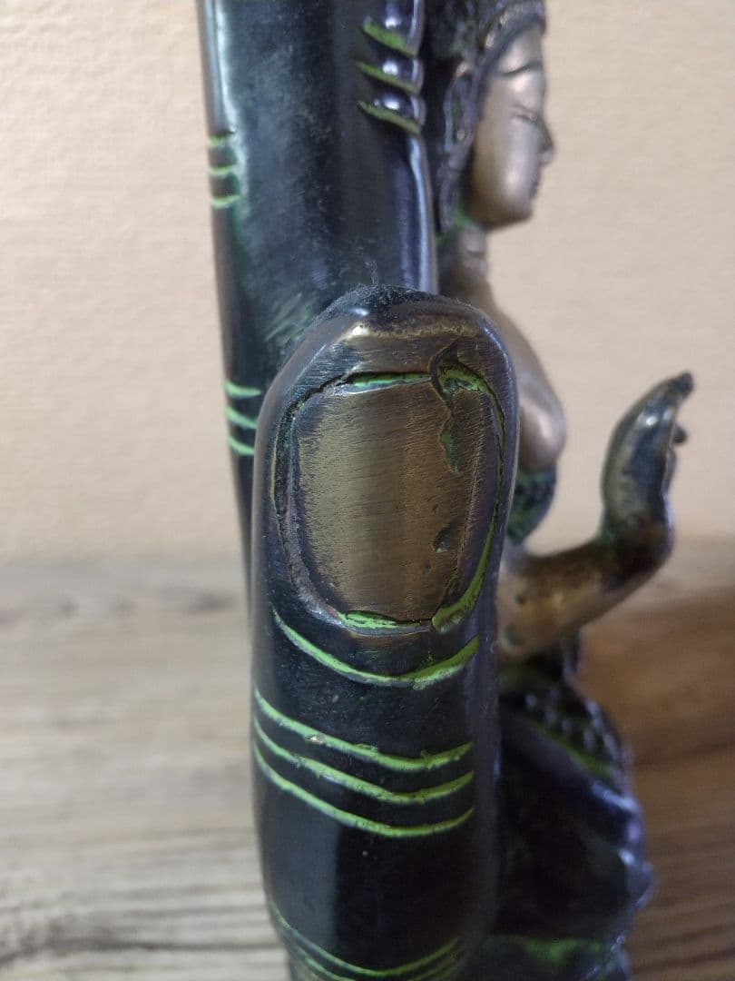 仏陀 真鍮像