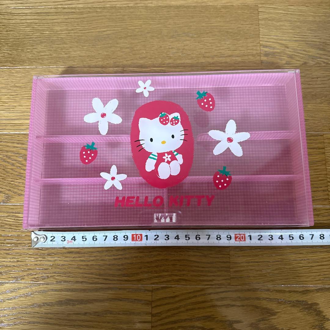 キティ　アクセサリー　ケース　レトロ