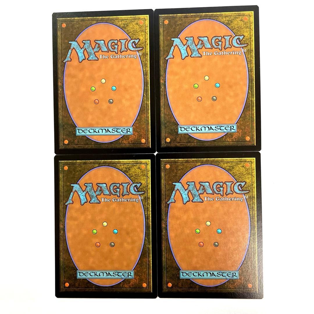 MTG 死の溜まる地、死蔵 日本語4枚セット