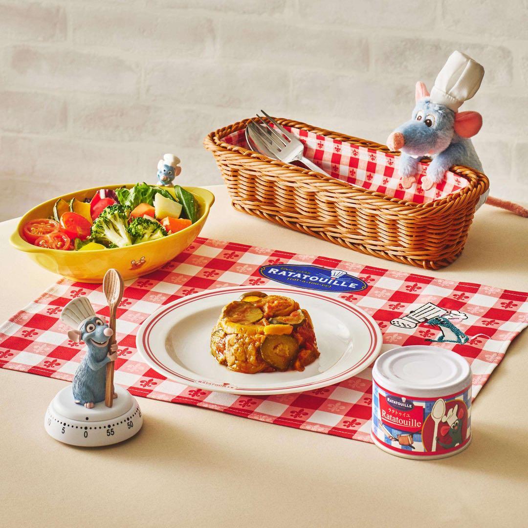 ディーププレート& ランチョンマット 『レミーのおいしいレストラン』