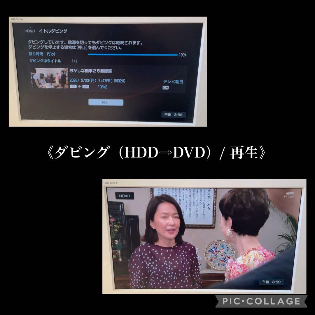 SONY BDZ-E520 Blu-rayレコーダー 500GB