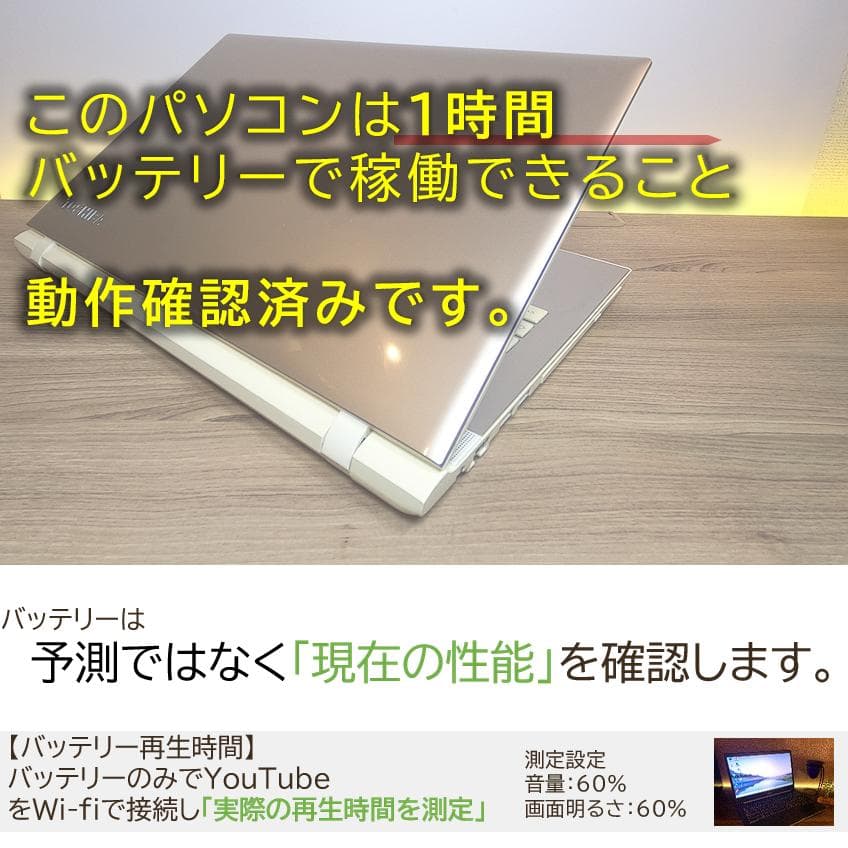 希少高音質で高解像度なオフィス付きすぐ使えるWin11純正リカバリノートパソコン