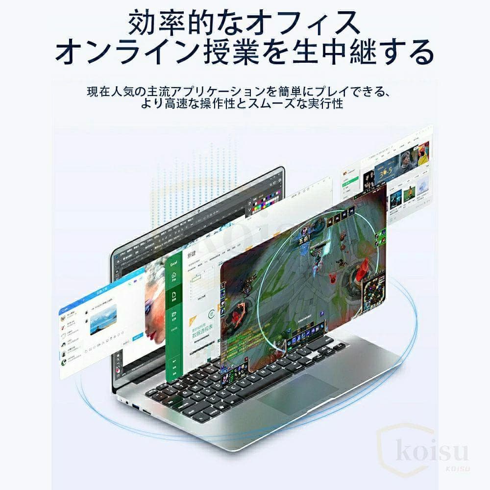 ノートパソコン Celeron N3450 6G/512G 14.1インチ