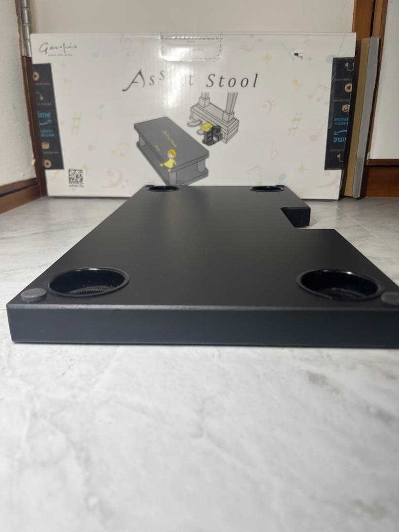 1月5日までの販売です Assist stool ピアノ足台 ほぼ未使用品