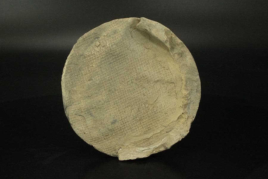 中国美術 古瓦 馬紋 瓦当 漢瓦 φ15.5cm 仏教 時代(LC415)