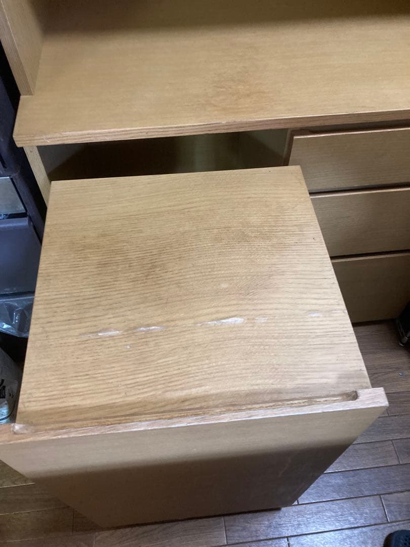 【無印良品】食器棚 ガラス扉付き キッチン収納