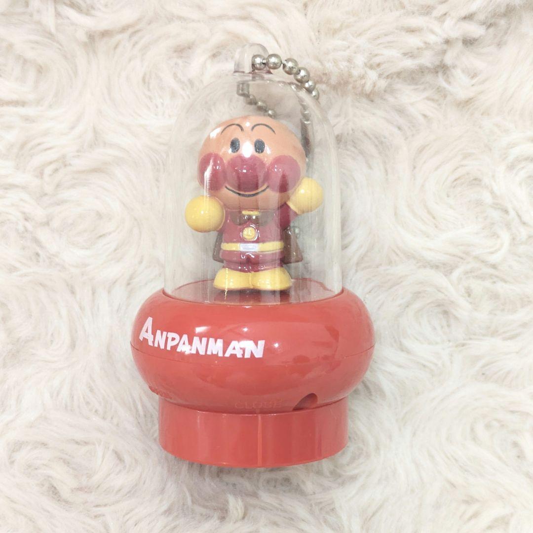 アンパンマン くるっポン セット はんこ スタンプ レトロ ガチャ キーホルダー