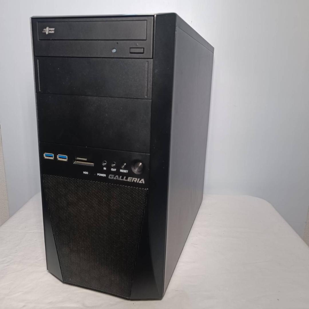 ゲーミングPC/i5 7500/500GB/GTX1050Ti/GALLERIA
