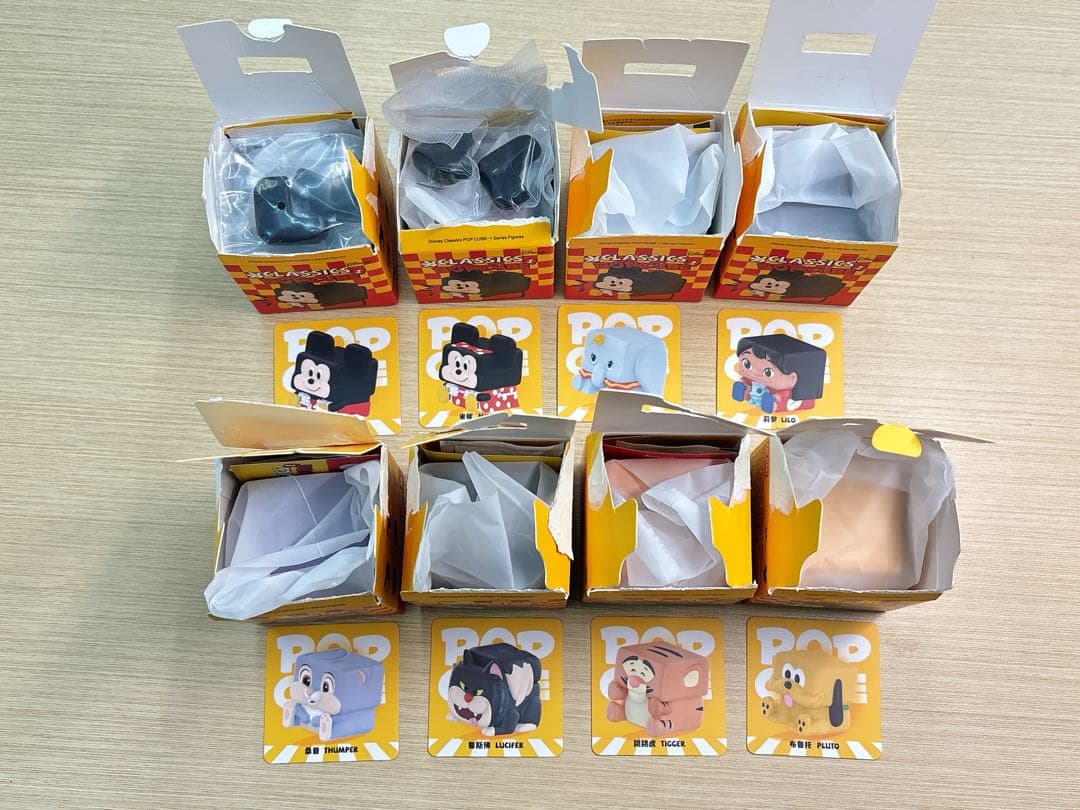 【セミコンプ】Disney Classics POP CUBE ポップマート
