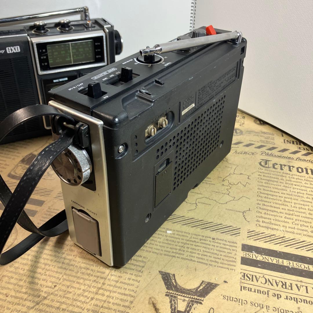 69〜74年迄の3バンド名機 4台　在庫処分　ジャンク