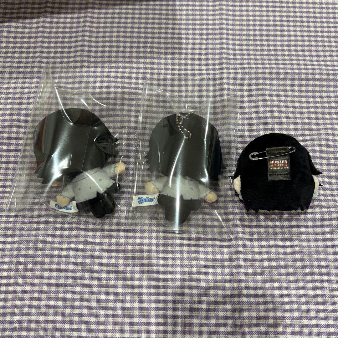 HUNTER×HUNTER 中国限定 クロロ お利口さん ぬいぐるみ ぬいバッジ