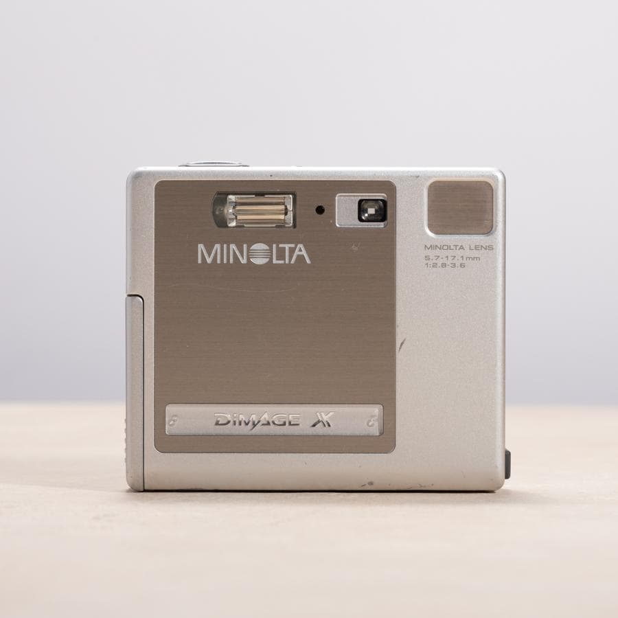 【スマホ転送OK】MINOLTA DIMAGE X シルバー 動作確認済み