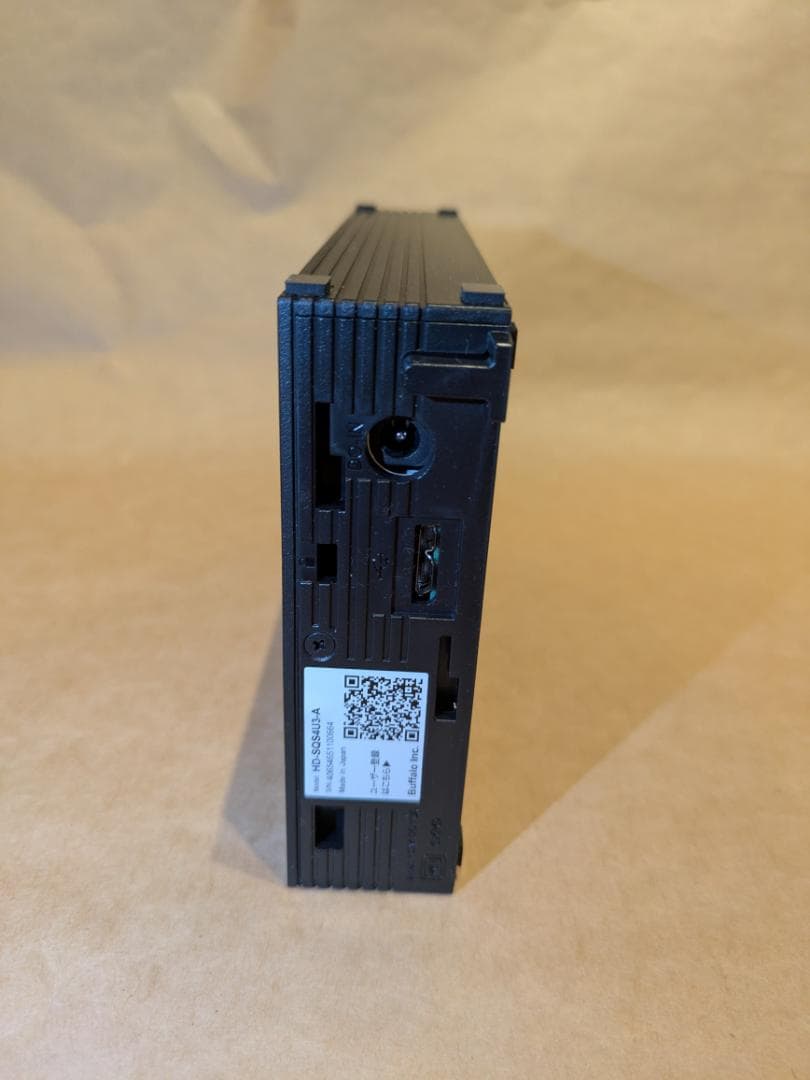 【ほぼ新品】BUFFALO HD-S4U3 4TB 外付けHDD