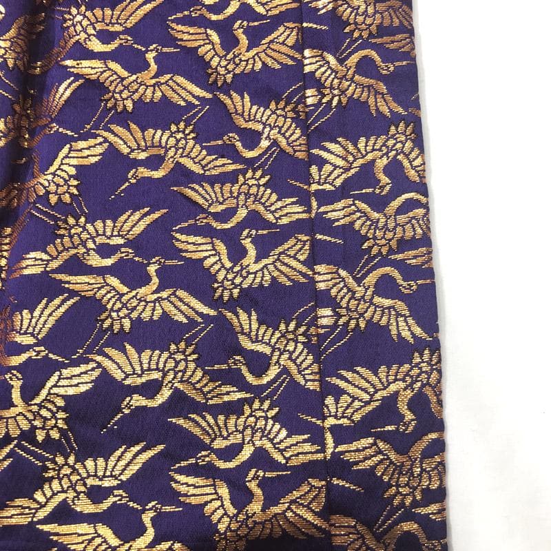 602ab36■袴 青紫 (紐下丈 70cm)踊り 卒園式 節句 百貨店取扱い