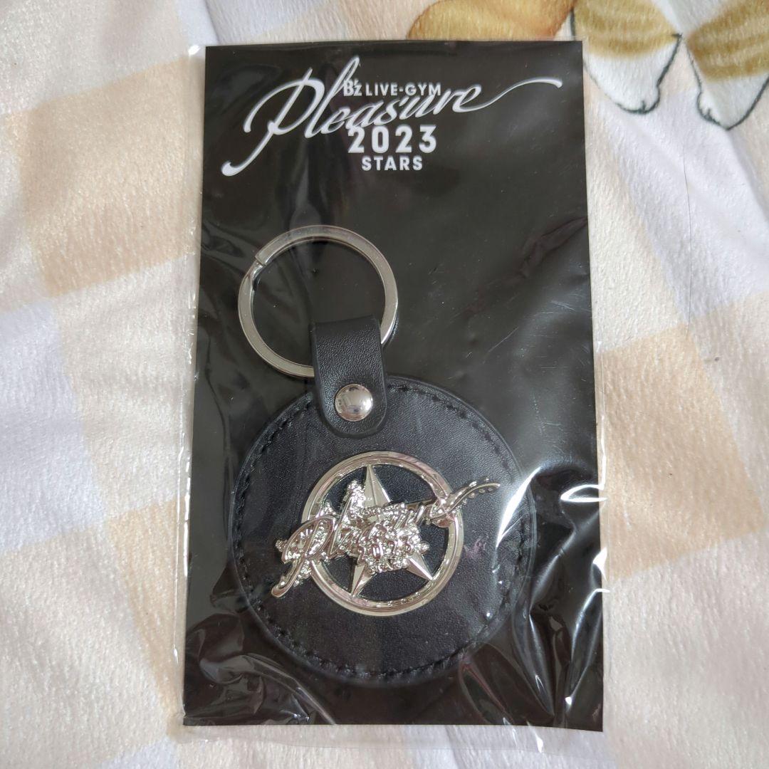 B’z LIVE-GYM Pleasure2023 STARSレザーキーホルダー