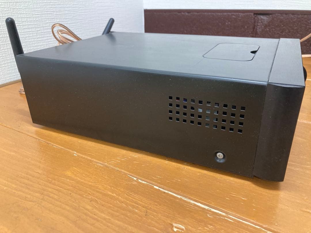 N586 JVC ミニコンポ　CA-EXN5 ウッドコーン iPodドック付